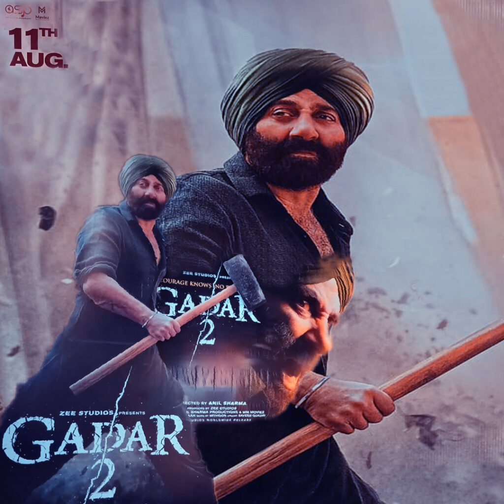 Gadar 2: The Story Continues movie review and information in marathi