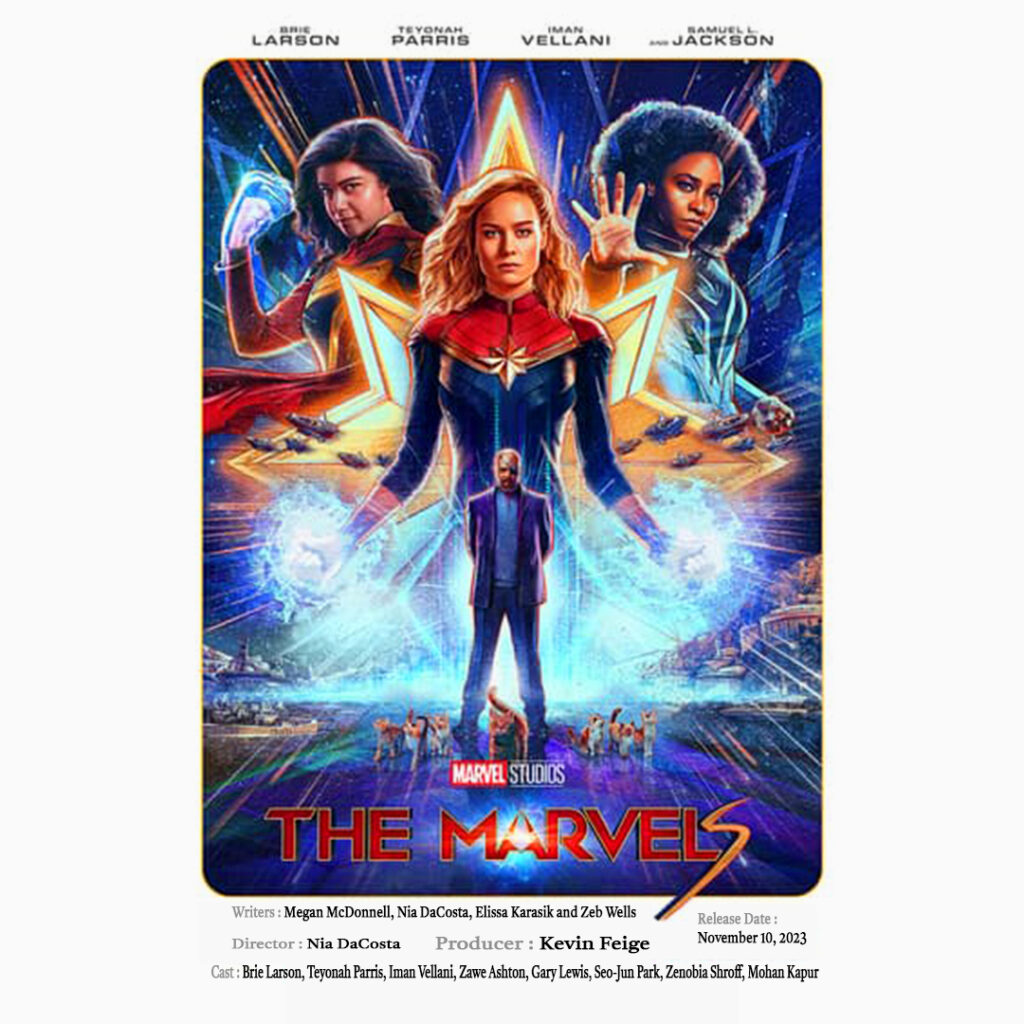 The Marvels movie review and information