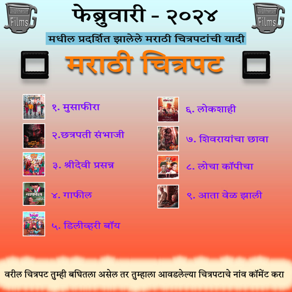 Feb 2024 marathi movie list 1