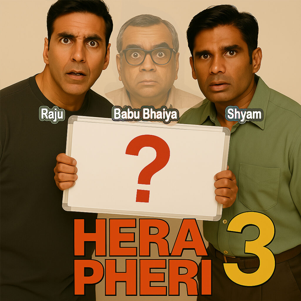 Hera Pheri 3 Movie: Who is the Actor playing the role of Babu Bhaiya? | Cast, Plot, Updates and More News.