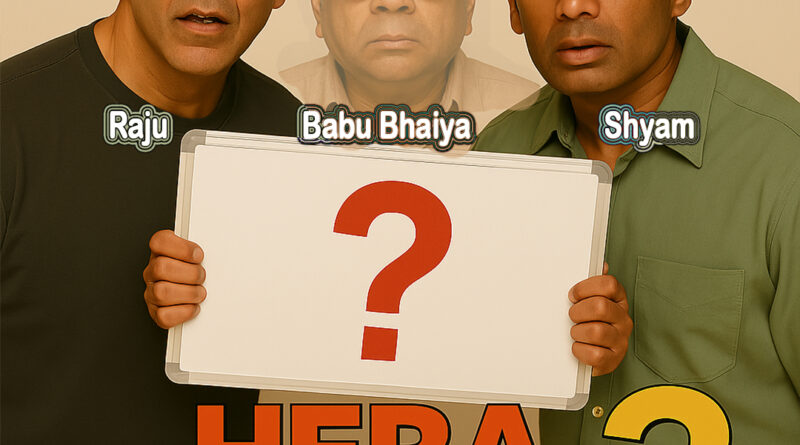 Hera Pheri 3 Movie: Who is the Actor playing the role of Babu Bhaiya? | Cast, Plot, Updates and More News.