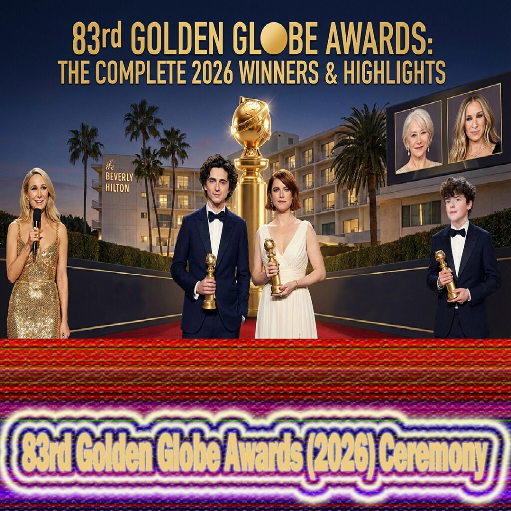 The complete list of winners and nominees at the 83rd Golden Globe Awards (2026) ceremony.